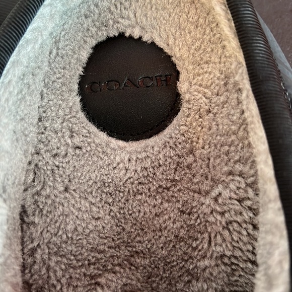 Coach Rachelle Monogram Quilted Nylon Slippers - Picture 7 of 7